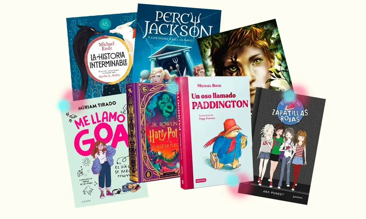Libros para niños de 8 a 10 años gratis: Harry Potter, Percy Jackson, Paddington y más aventuras.