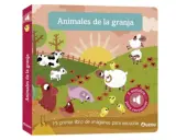 Libros bebe 9 meses: "Animales de la granja" con vaca, ovejas, pollitos y gallina. ¡Sonidos para reconocer!