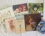 Colección de cuentos para niños mayores, con títulos como "Hadas", "Mamá Naturaleza" y "El Ratón más Grande del Mundo".