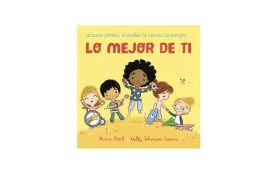 Ilustración de niños diversos celebrando la vida. Un libro con cuentos para reflexionar sobre uno mismo y sacar "Lo mejor de ti".