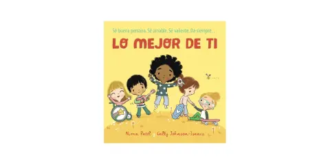 Ilustración de niños diversos celebrando la vida. Un libro con cuentos para reflexionar sobre uno mismo y sacar "Lo mejor de ti".