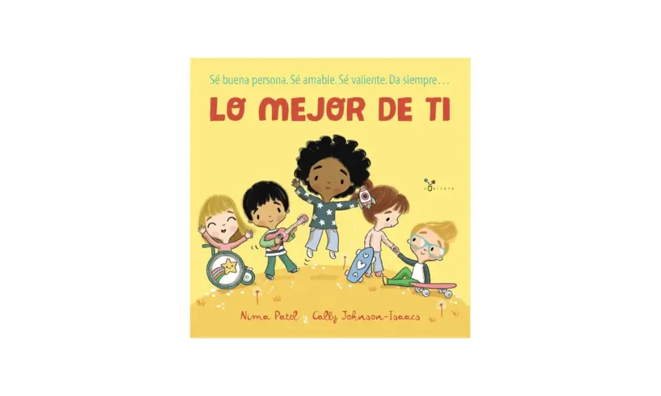 Ilustración de niños diversos celebrando la vida. Un libro con cuentos para reflexionar sobre uno mismo y sacar "Lo mejor de ti".