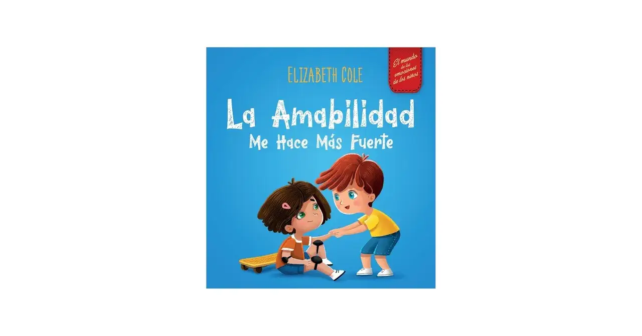 Un ni&ntilde;o ayuda a una ni&ntilde;a a levantarse. Portada del libro 