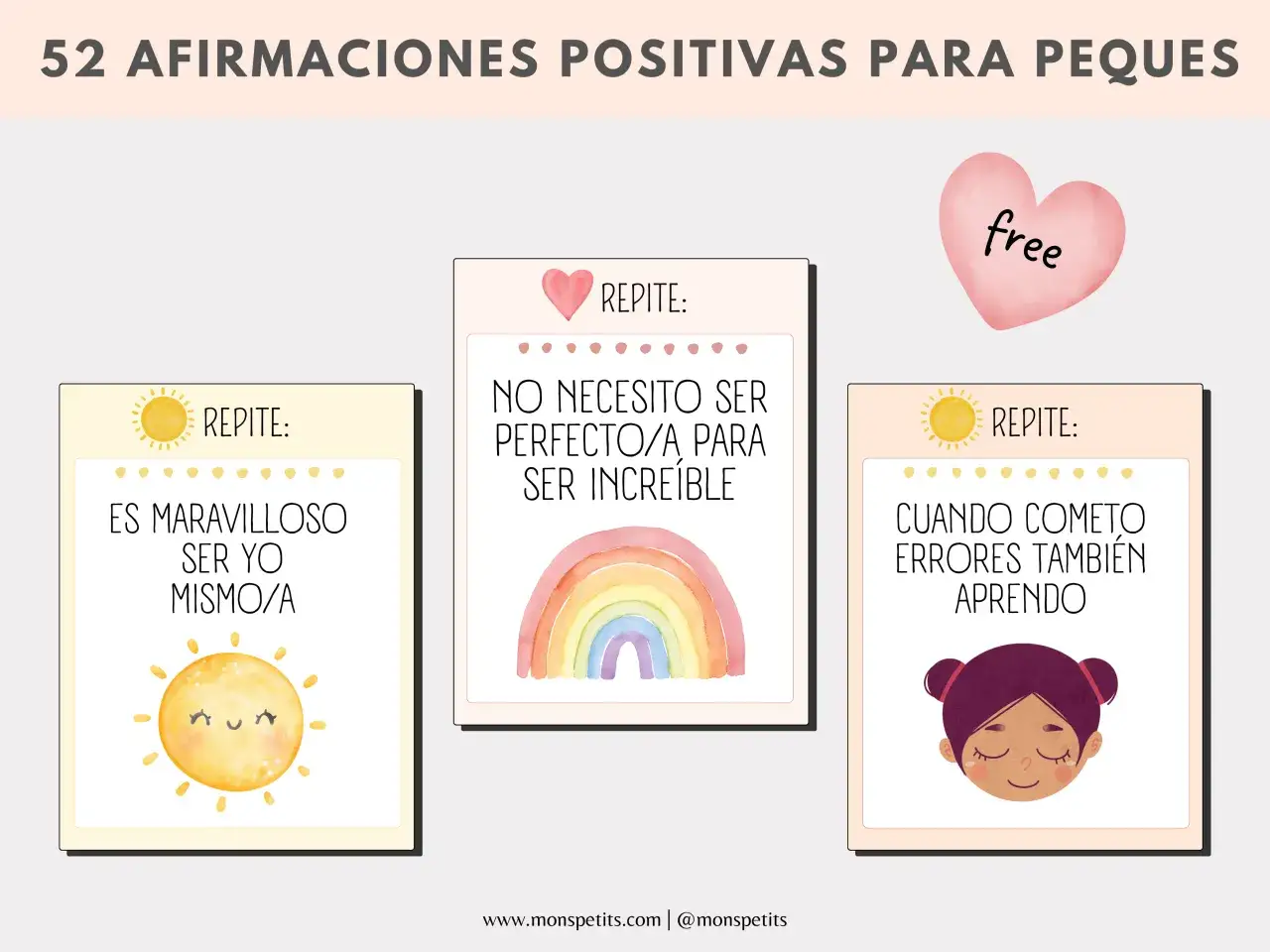 Tarjetas con mensajes para ni&ntilde;os: 